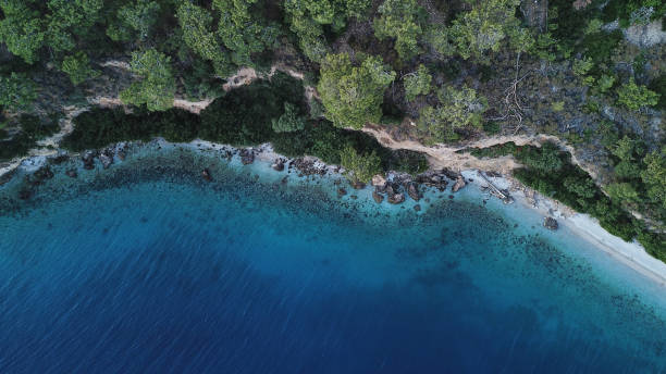 istock view from above aegean coasts, Akbuk, Mugla 1409592733