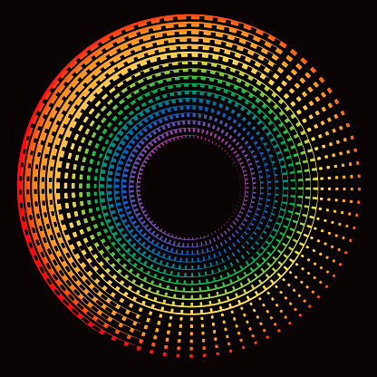 illustration of a Concentric circle background