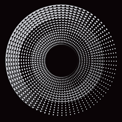 illustration of a Concentric circle background