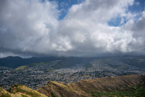 istock Aeral view of Hawaii islands 1409607159