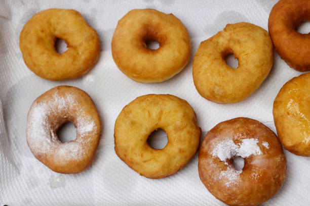istock Freshly baked homemade donuts 1409610235
