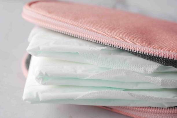 istock close up of sanitary pad on a table 1409610511