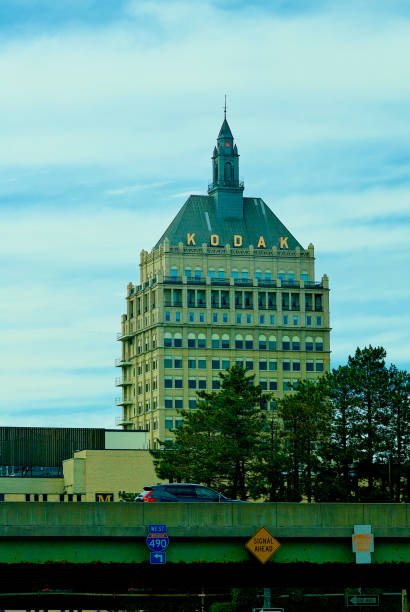 eastman kodak building, rochester, nueva york - eastman kodak company fotos fotografías e imágenes de stock