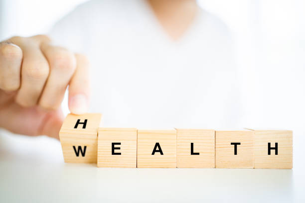 istock Health and wealth in life concept. 1409616896