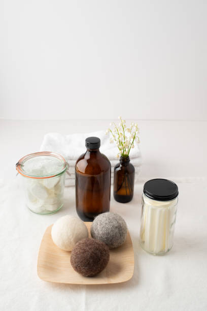 istock Eco-Friendly, Zero Waste Laundry Tablets, Soap, Sheets and Dryer Balls 1409621110