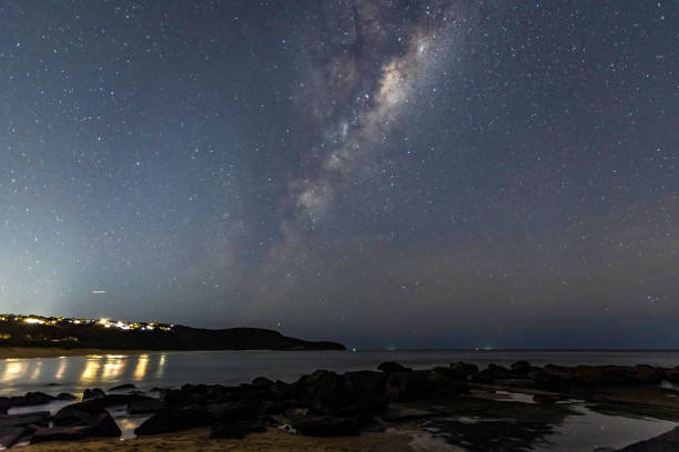 istock Milky Way Starlit Night Sky 1409622679