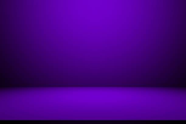istock Abstract purple background, empty purple gradient room studio background, abstract backgrounds, purple background, violet room background. 1409624135