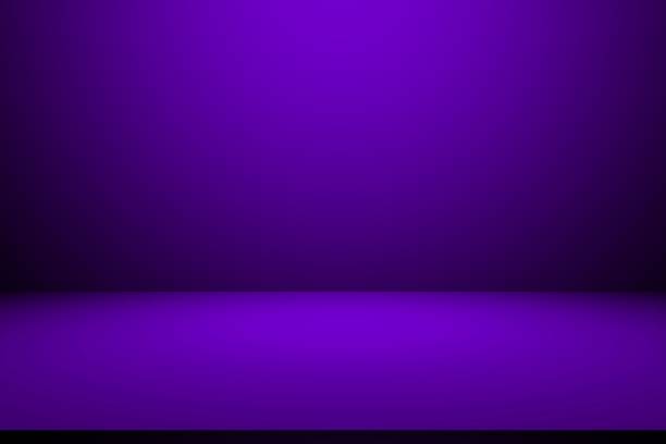 istock Abstract purple background, empty purple gradient room studio background, abstract backgrounds, purple background, violet room background. 1409624188