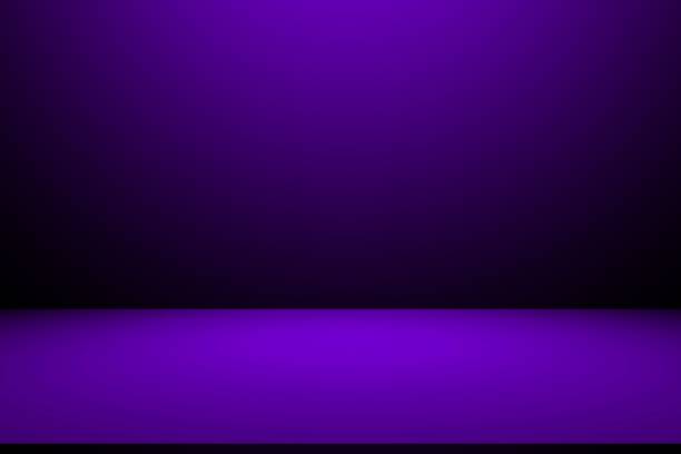 istock Abstract purple background, empty purple gradient room studio background, abstract backgrounds, purple background, violet room background. 1409624229