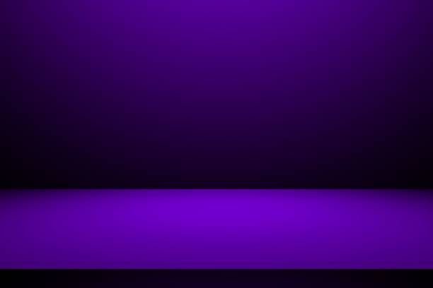 istock Abstract purple background, empty purple gradient room studio background, abstract backgrounds, purple background, violet room background. 1409624788
