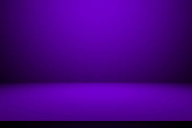 istock Abstract purple background, empty purple gradient room studio background, abstract backgrounds, purple background, violet room background. 1409624795