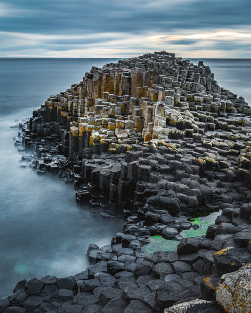 Giants Causeway, Co Antrim, Northern Ireland Giants Causeway, Co Antrim, Northern Ireland giants causeway stock pictures, royalty-free photos & images