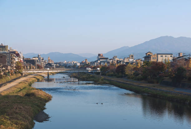 istock Scenery of Kamo River 1409649161