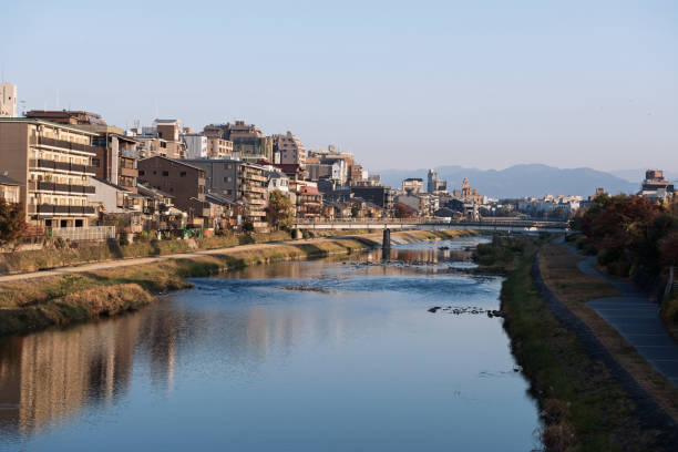istock Scenery of Kamo River 1409649227