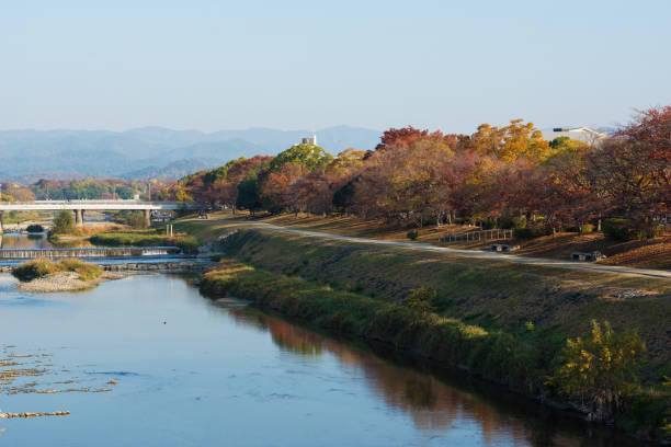 istock Scenery of Kamo River 1409650041