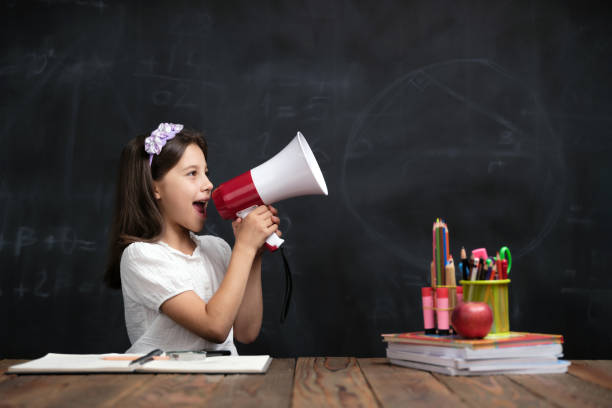 istock Back To School Concept, Happy Smiling Child Student Studying 1409661045