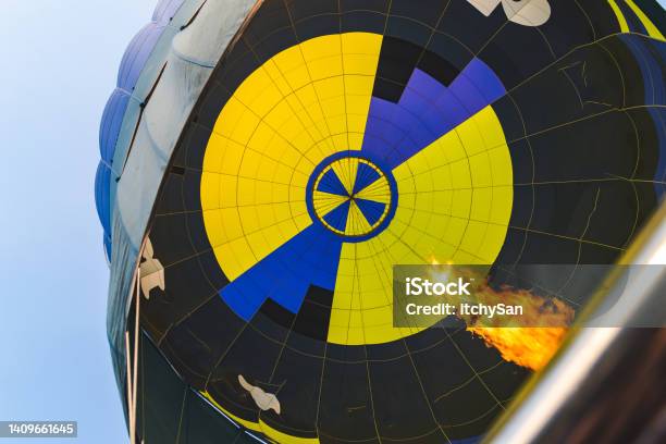 Taking Off With Hot Air Balloon Stock Photo - Download Image Now - Adventure, Air Vehicle, Balloon