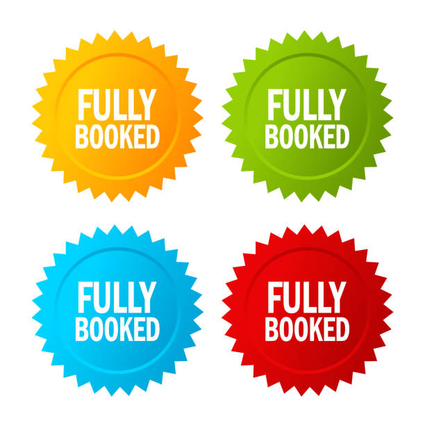Fully Book 70+ Fully Booked Sign Stock Illustrations, Royalty-Free Vector Graphics ...
