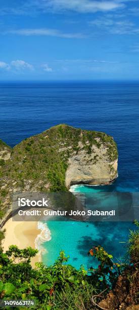 Kelingking Beach Nusa Penida Stock Photo - Download Image Now - Nusa Penida, Asia, Bali