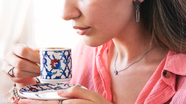 istock Traditional turkish coffee drink concept 1409663274