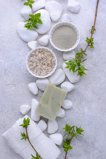 istock Spa concept. Natural beauty cosmetics 1409663362