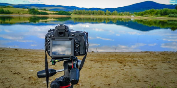 istock Shooting a landscape of a mountain lake 1409663502