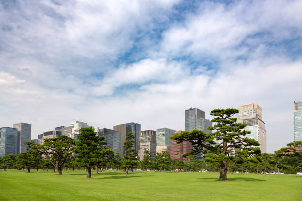 istock Tokyo cityscape of Marunouchi district 1409681202