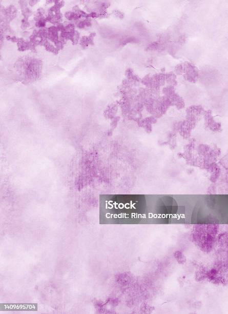 Abstract Purple Watercolor Background Purpur Watercolor Texture Abstract Watercolor Violet Hand Painted Background Stock Photo - Download Image Now