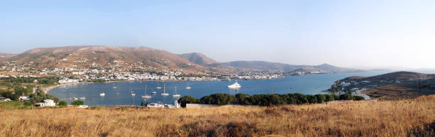 Across the Bay, Antiparos stock photo
