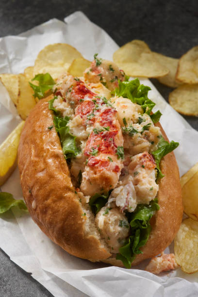 istock Lobster Roll with Garlic Mayonnaise 1409705014
