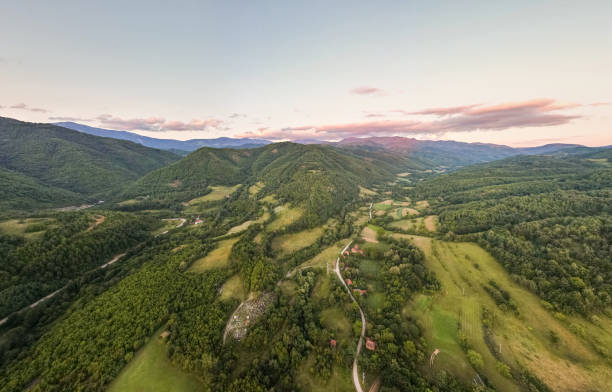 istock A beautiful sunset over the Balkan mountains 1409713790
