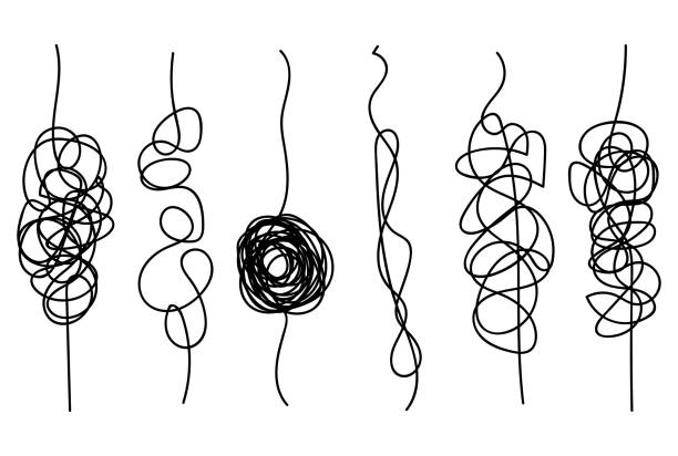 ilustrações, clipart, desenhos animados e ícones de lã - twisted yarn