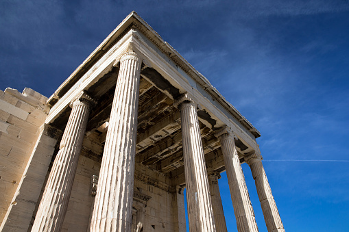 Parthenon on the Acropolis in Athens, Greece