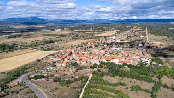 istock Santa Catalina de Somoza Drone View 1409724179
