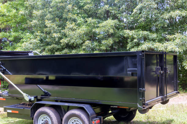 istock Using a metal container trash dumpster for recycling garbage is considered a good idea 1409732452