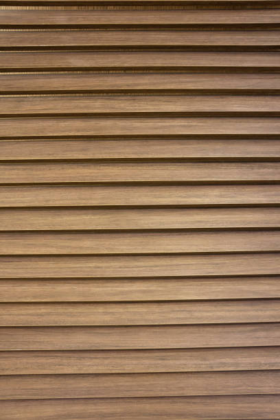 istock Decorative Wooden plank wall background 1409740311