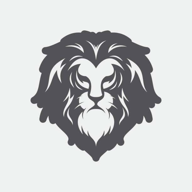 ilustraciones, imágenes clip art, dibujos animados e iconos de stock de rastas cabeza de león silueta diseño fondo - the lion king musical