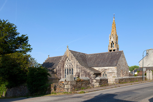 The Church of Sainte-Geneviève is a Roman Catholic parish church located in the small village of Loqueffret in Finistere, Brittany.