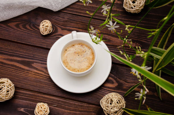 istock coffee in a white porcelain cup 1409746702