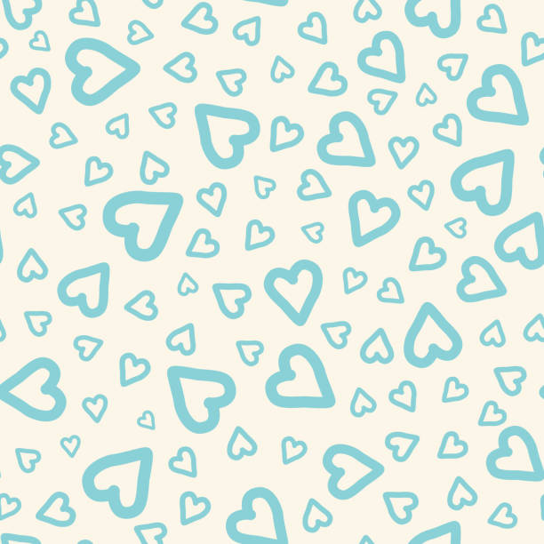 1,600+ Turquoise Hearts Background Illustrations, Royalty-Free Vector ...