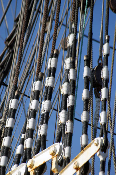 istock The largest training sailing ship in the world, four-masted barge, windjammer. 1409749720