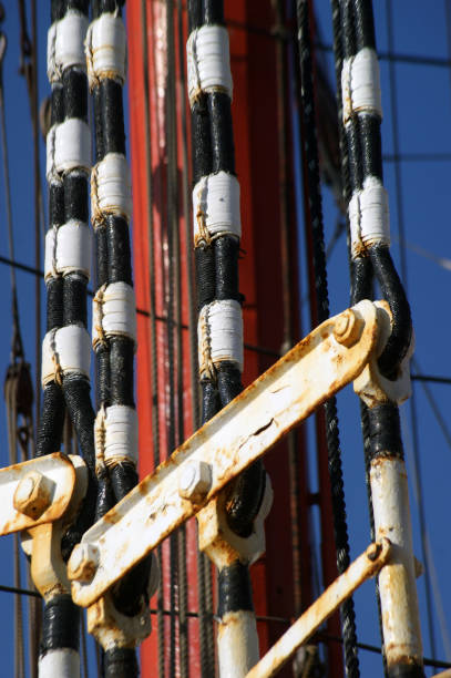 istock The largest training sailing ship in the world, four-masted barge, windjammer. 1409749726
