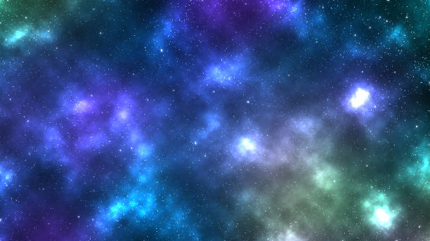 istock Planet and shining stars in outer space. Planet and nebula wallpaper. 1409754403