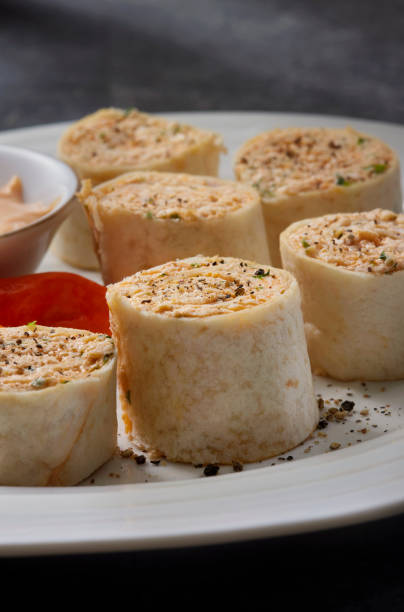 istock Buffalo Chicken Tortilla Bites 1409761068