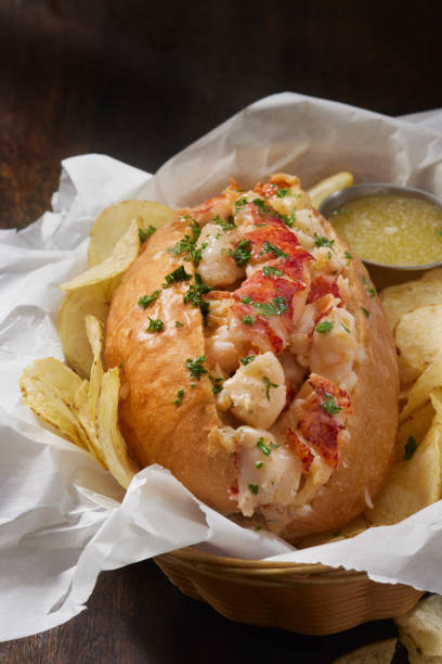 istock Lobster Roll with Garlic Butter 1409761318