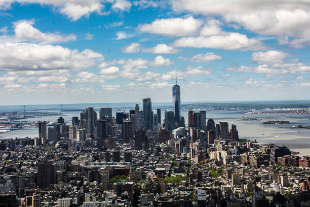 Panorama of New York Manhattan