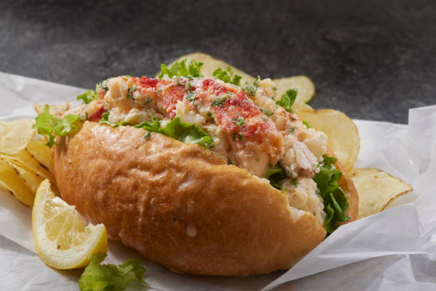 istock Lobster Roll with Garlic Mayonnaise 1409764523