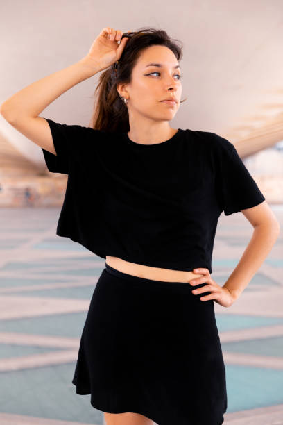istock Young woman with cool attitude portrait 1409769842