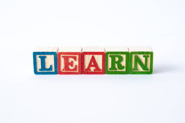 istock The word Learn spelled with toy blocks 1409771114