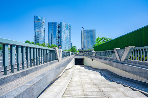istock Sunny Chengdu Financial City 1409776535